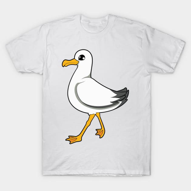 Seagull T-Shirt by MyBeautifulFiles